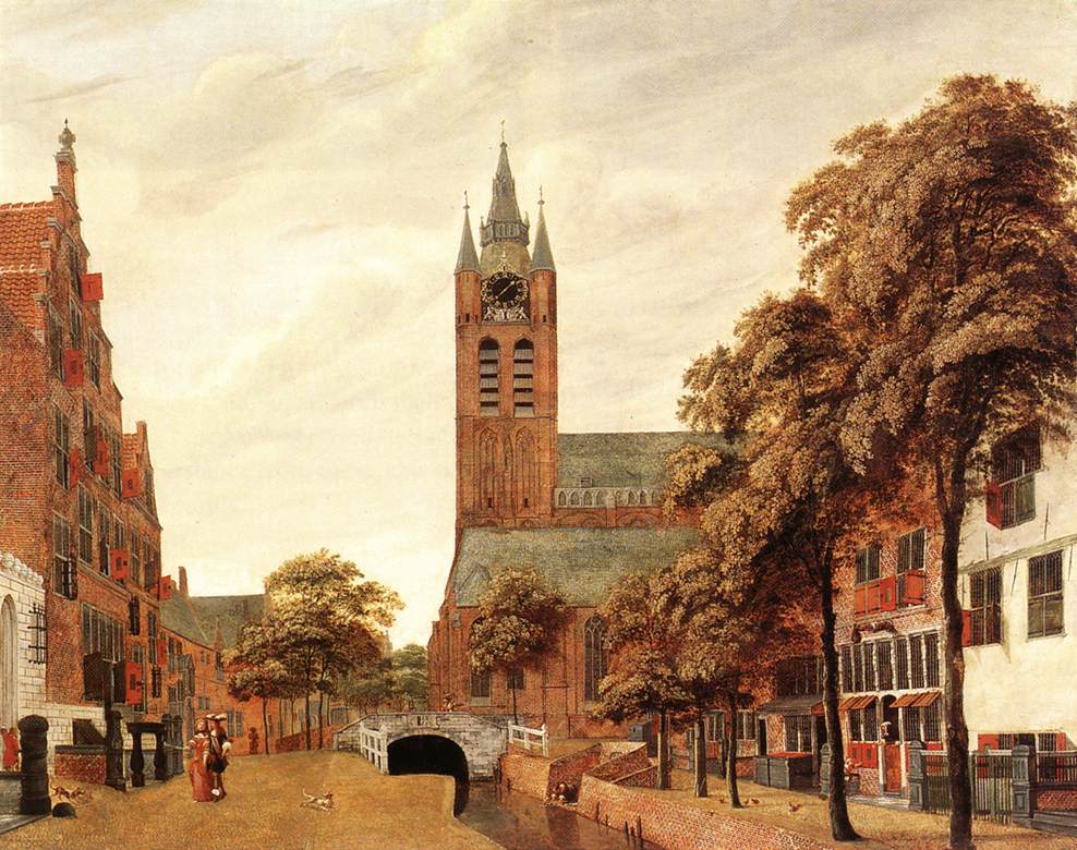 View of Delft by HEYDEN, Jan van der