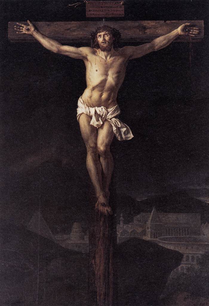 Christ on the Cross by DAVID, Jacques-Louis