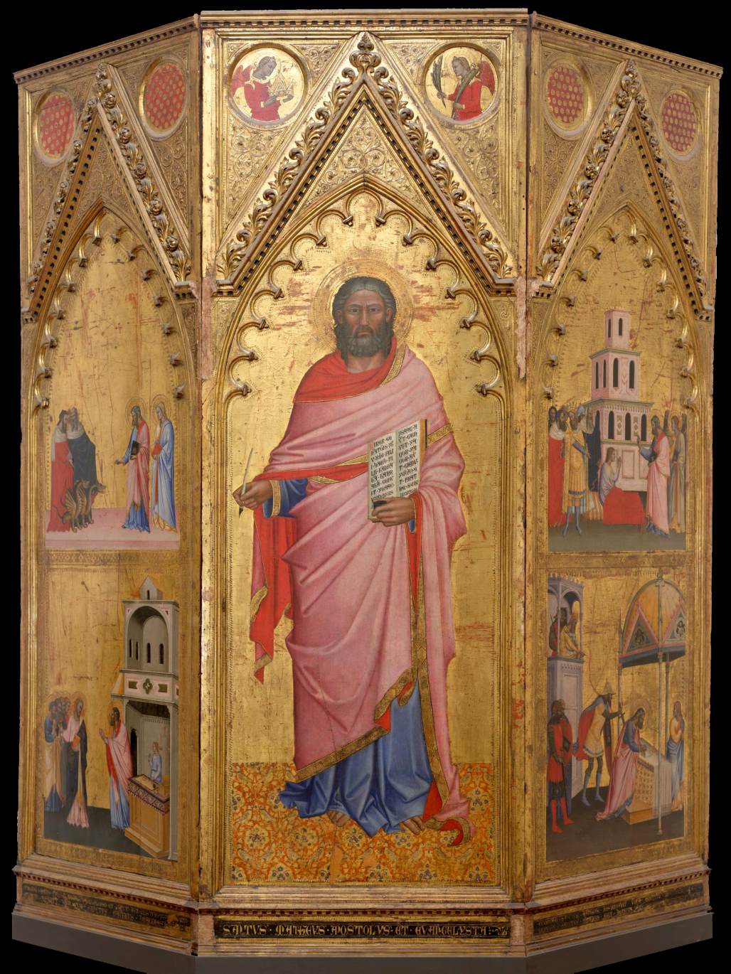 St Matthew and Scenes from his Life by