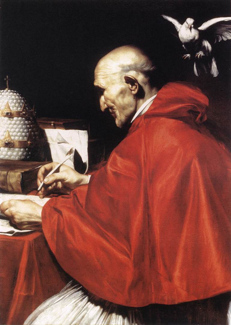 St Gregory the Great by SARACENI, Carlo