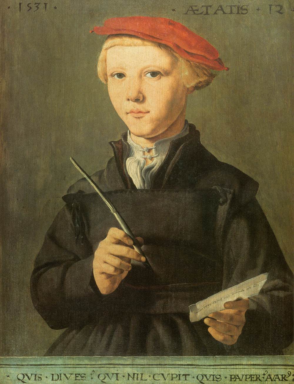 Portrait of a Schoolboy by SCOREL, Jan van