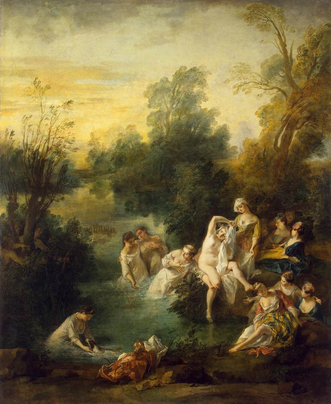 Summer by LANCRET, Nicolas