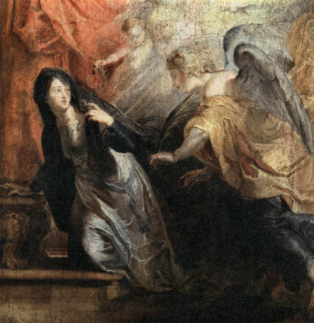 Annunciation by LUYCKX, Frans