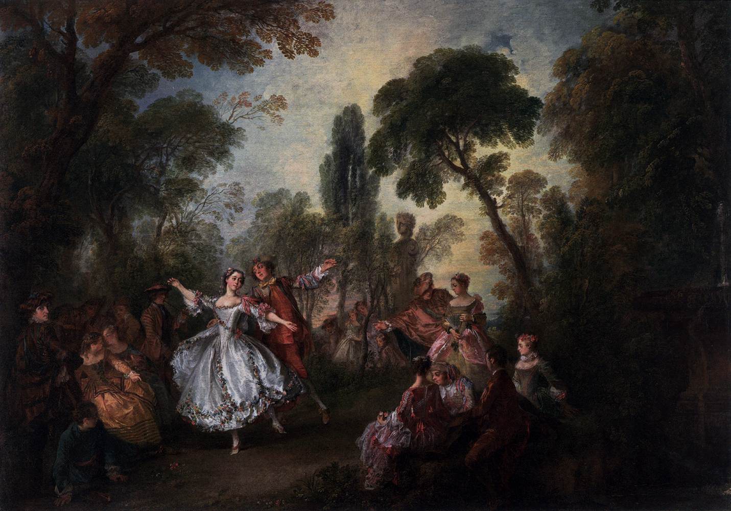 La Camargo Dancing by LANCRET, Nicolas