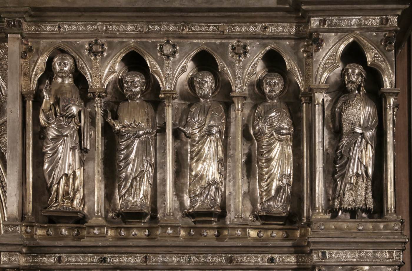 Silver Altar of St James (detail) by