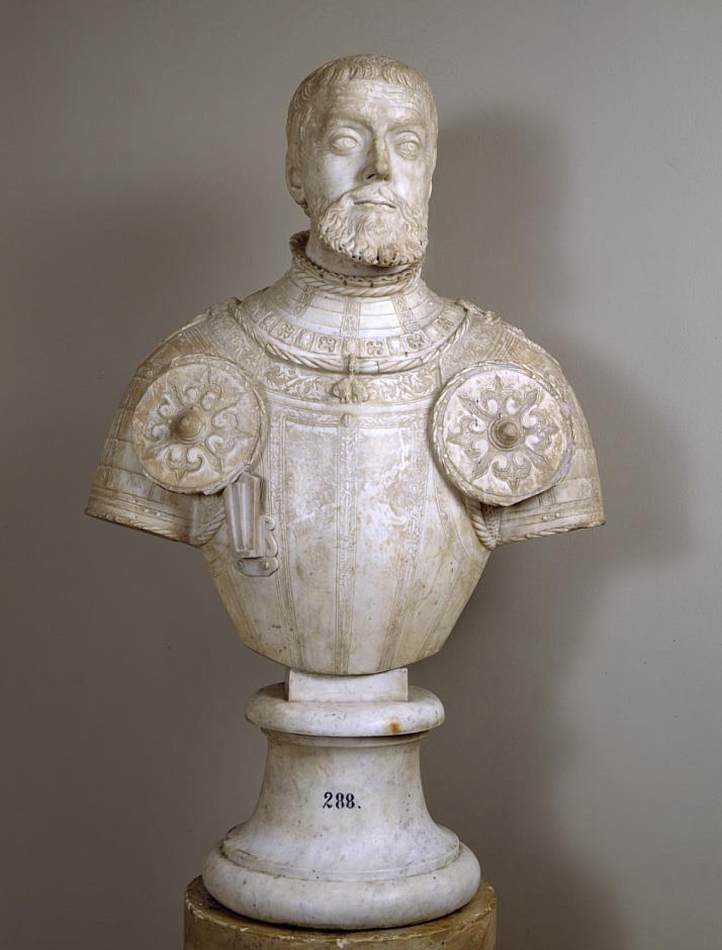 Charles V by MONTORSOLI, Giovanni Angelo