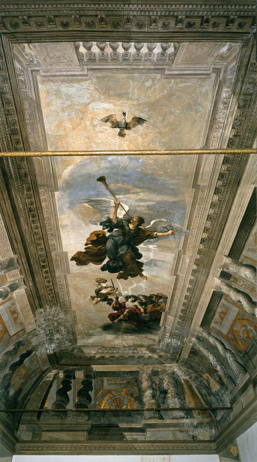 Ceiling painting by