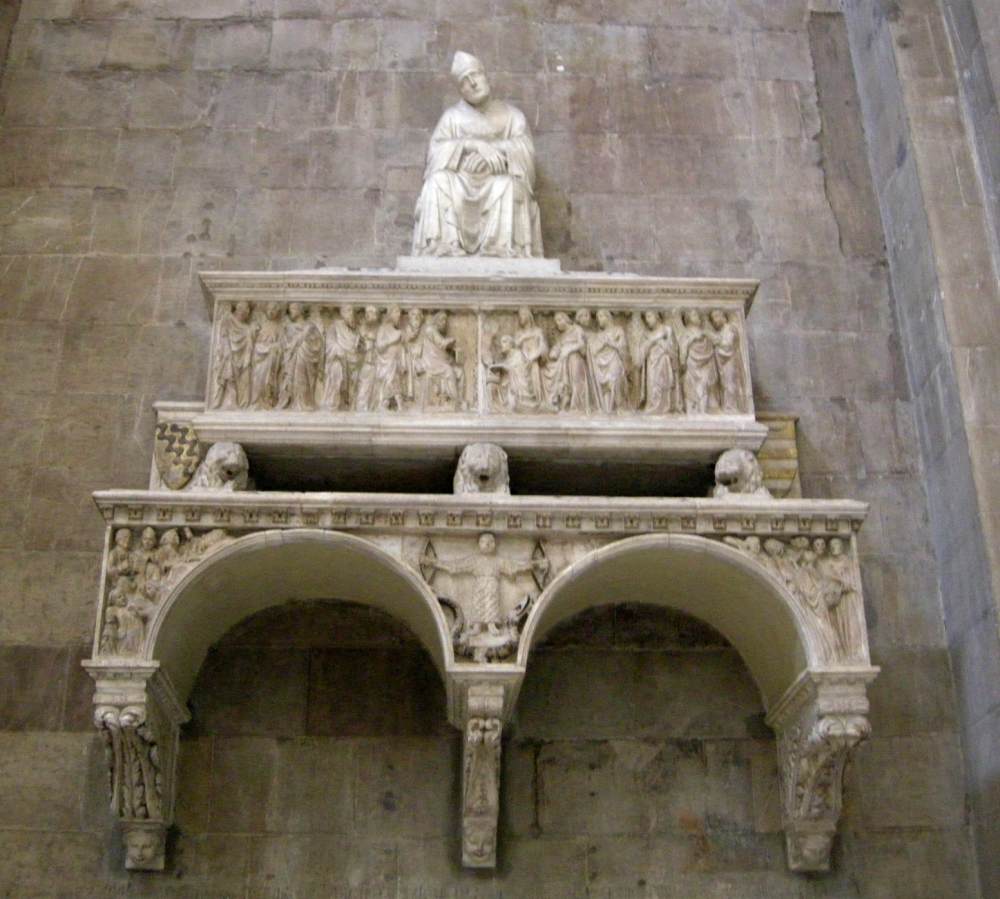 Monument of Bishop Antonio d'Orso by