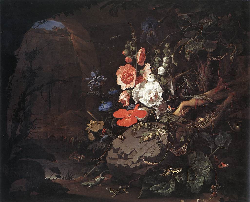 The Nature as a Symbol of Vanitas by MIGNON, Abraham