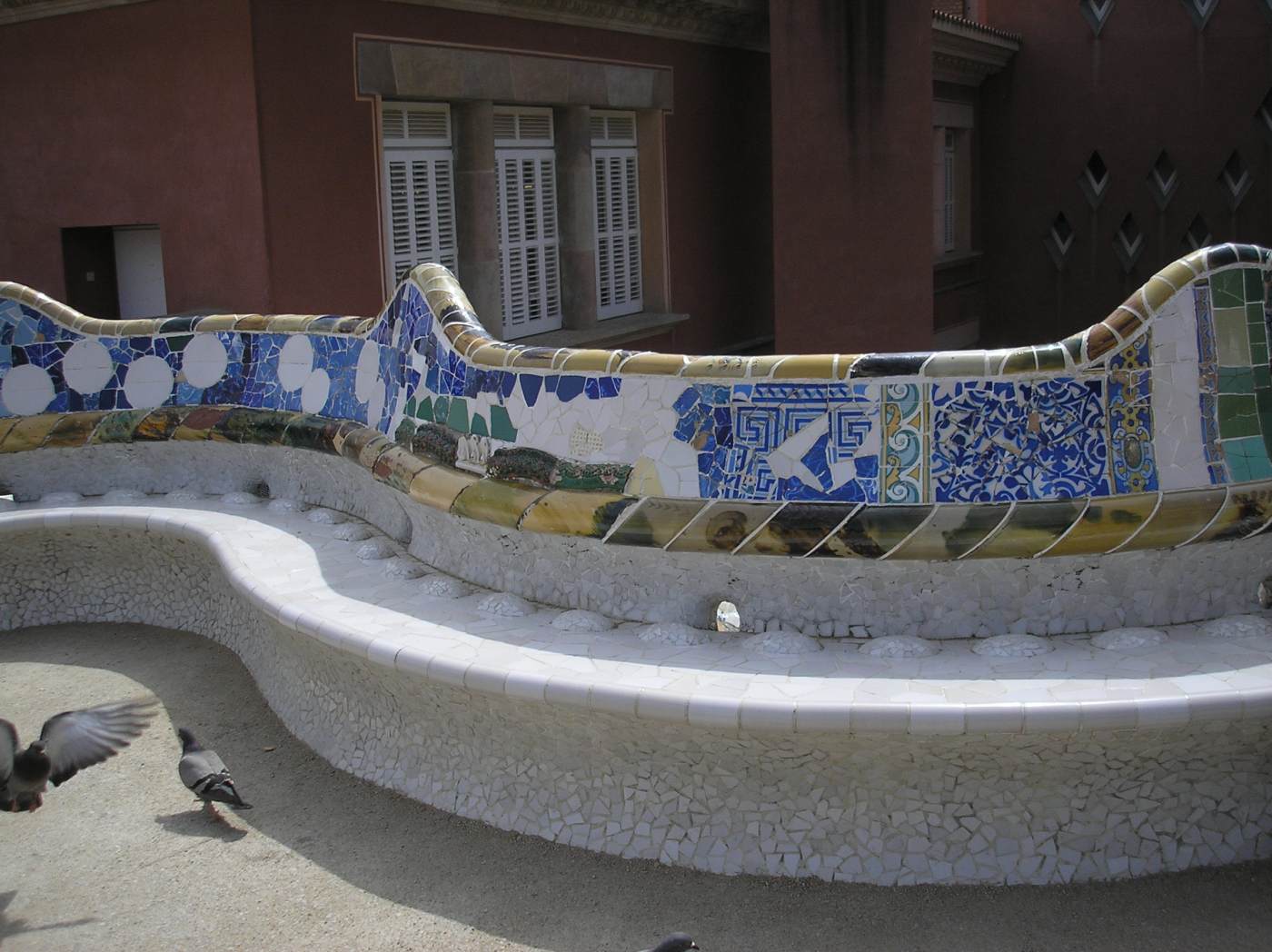 Parc Güell: bench by GAUDÍ, Antoni