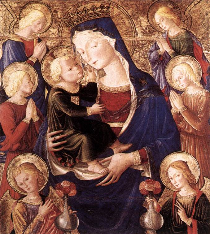 Virgin and Child with Angels by