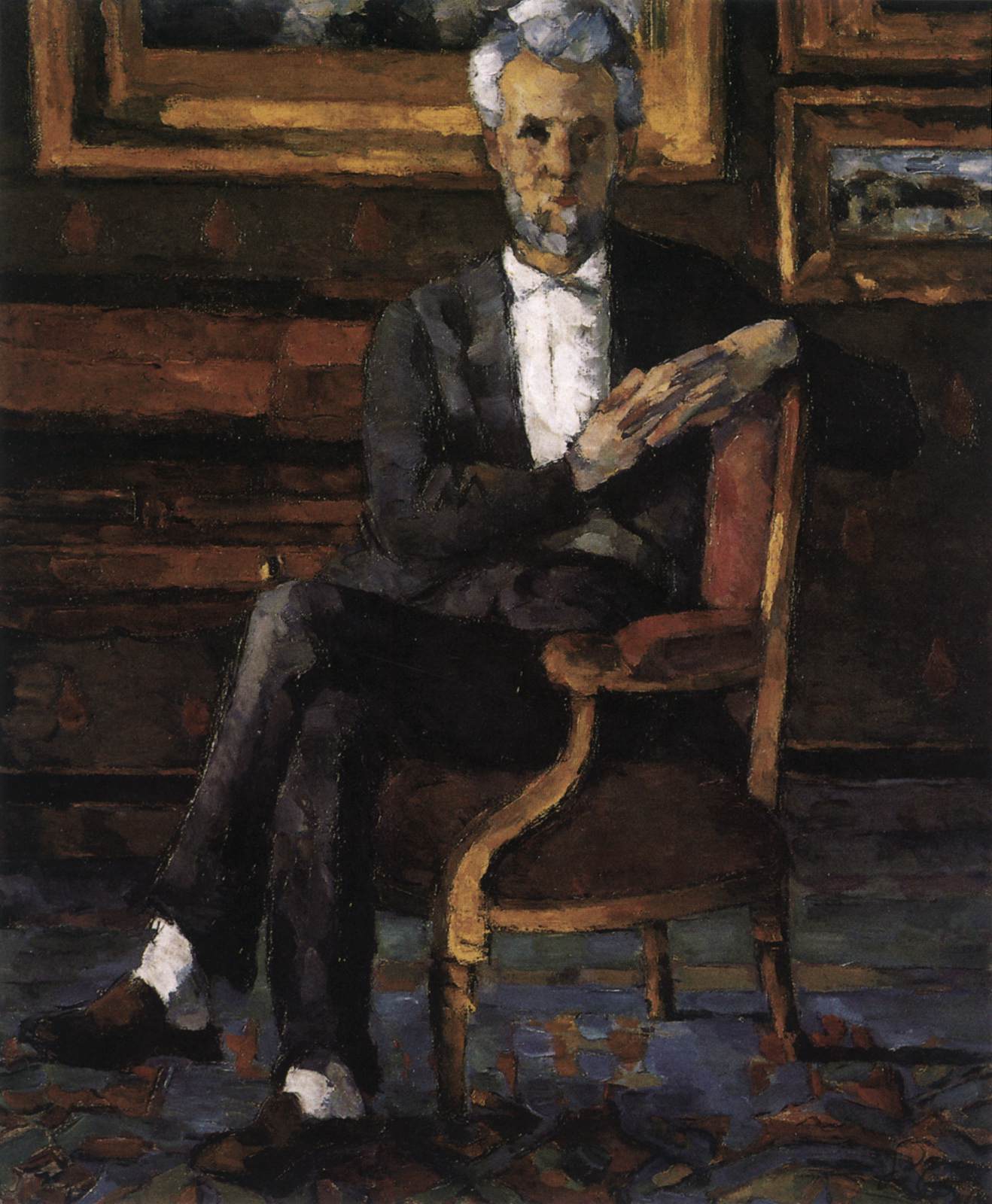 Portrait of Victor Chocquet by CÉZANNE, Paul