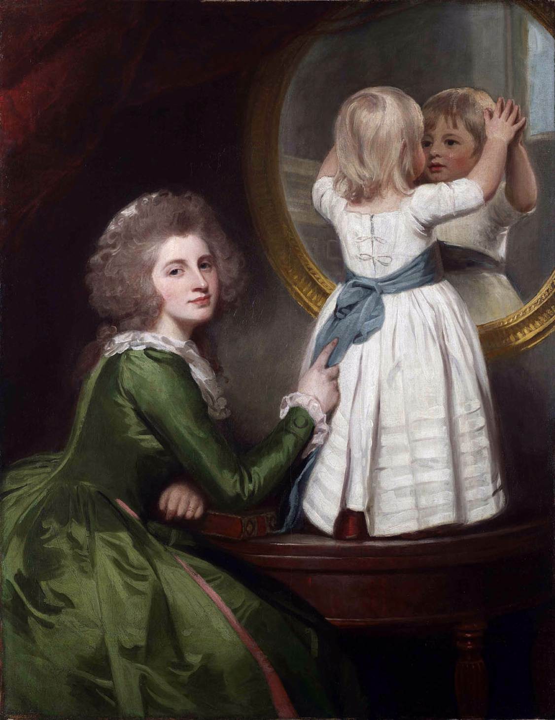 Portrait of Lady Anne Barbara Russell by ROMNEY, George