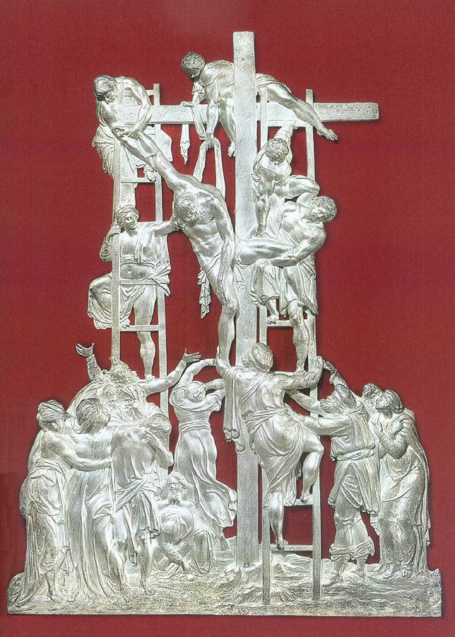 The Descent from the Cross by VOS, Jan de