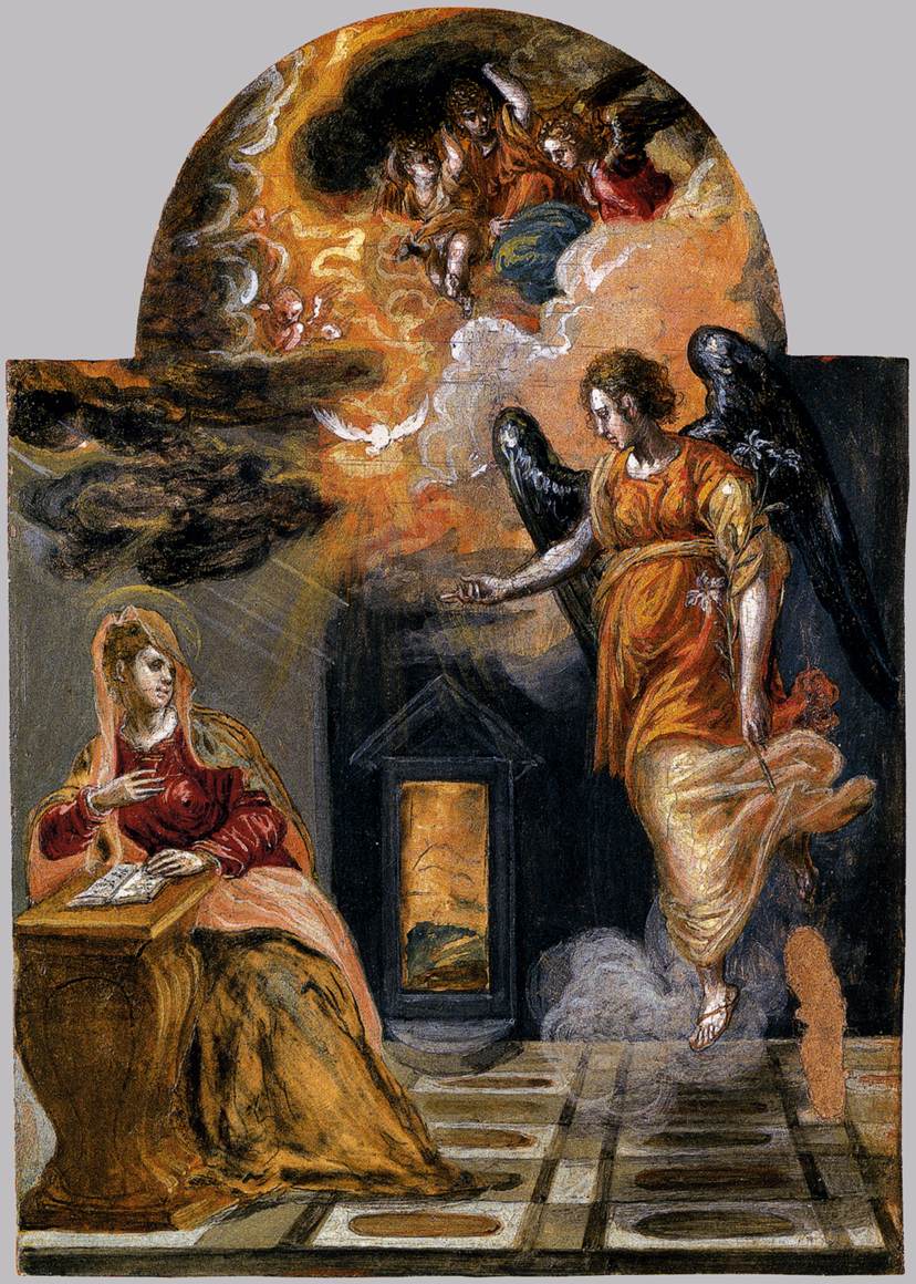 Annunciation by GRECO, El