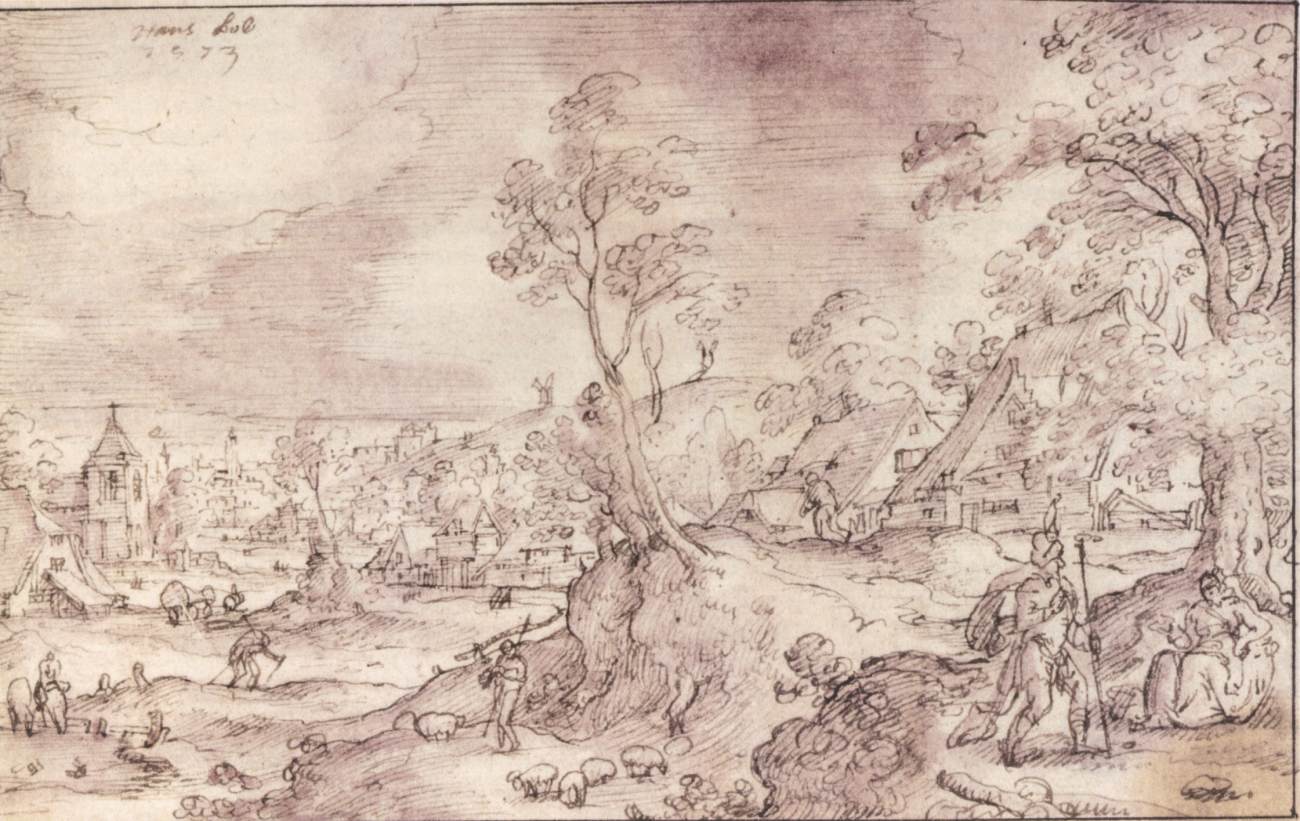 Landscape with the Figures of Judah and Tamar by