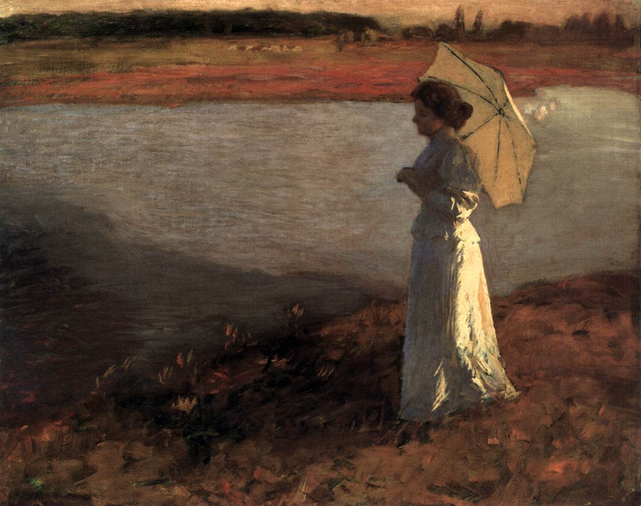 Woman by the Water by IVÁNYI GRÜNWALD, Béla