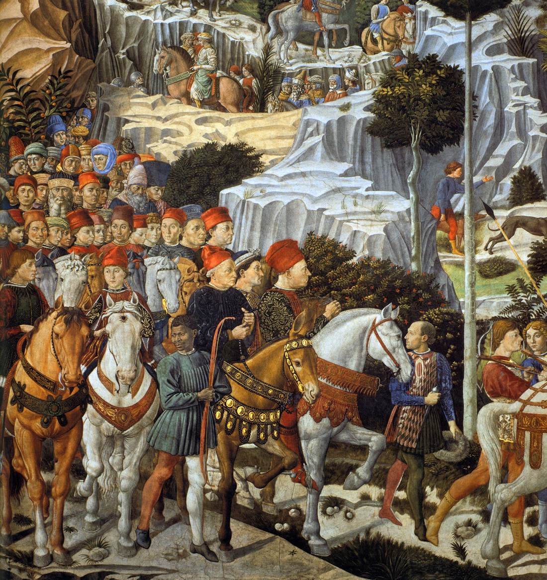 Procession of the Youngest King (detail) by