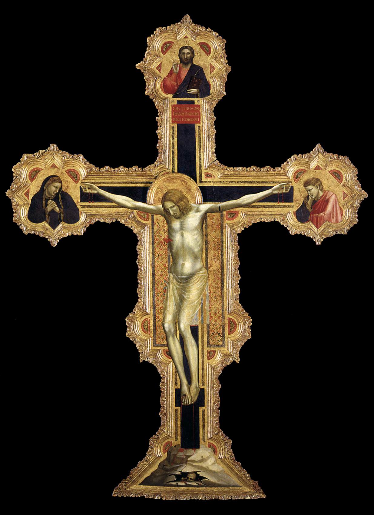 Crucifix (front) by GIOTTO di Bondone