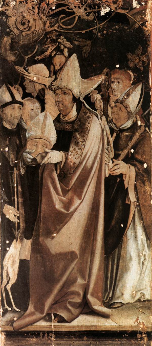 Fourteen Saints Altarpiece (detail) by