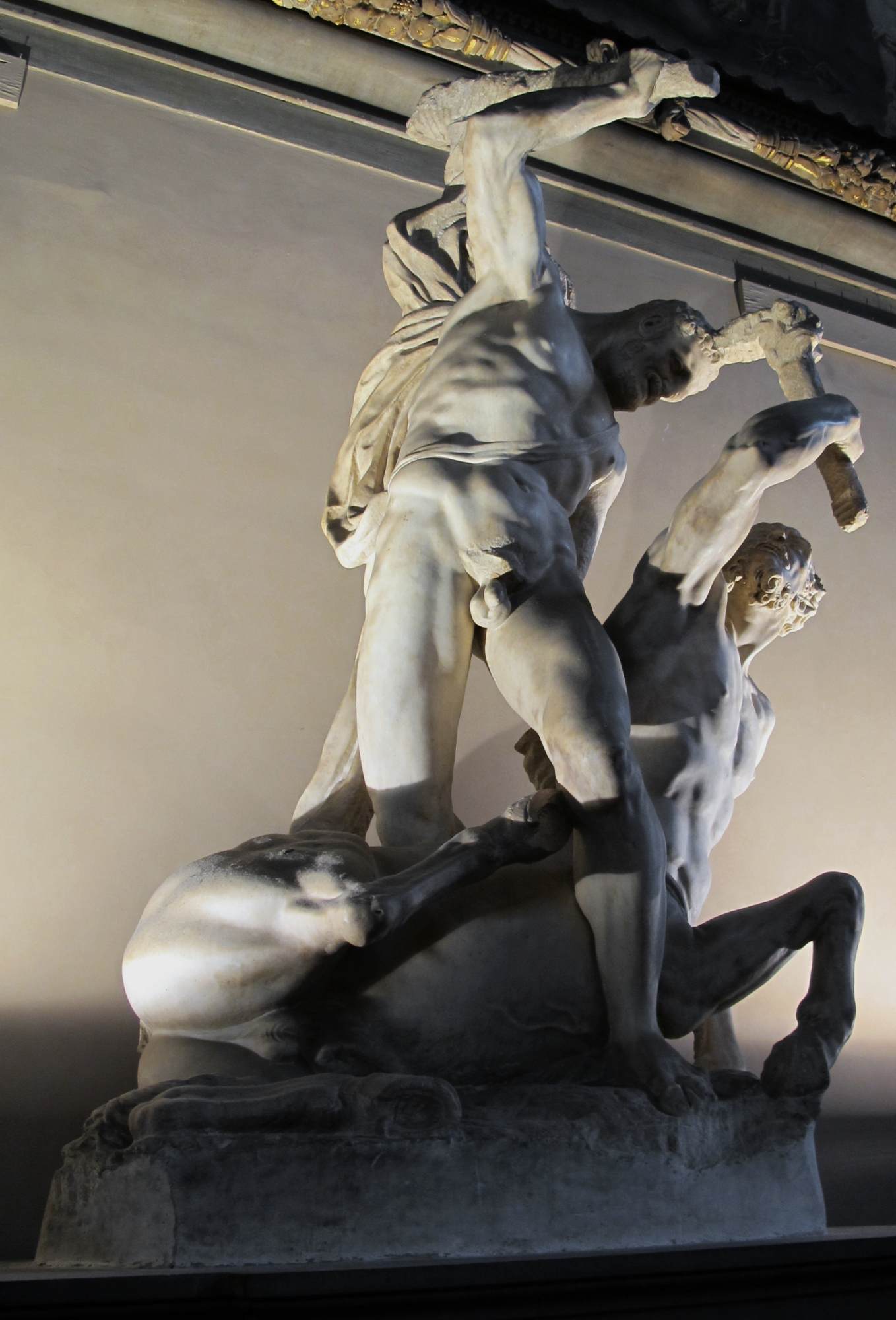 Hercules and the Centaur Nessus by ROSSI, Vincenzo de'