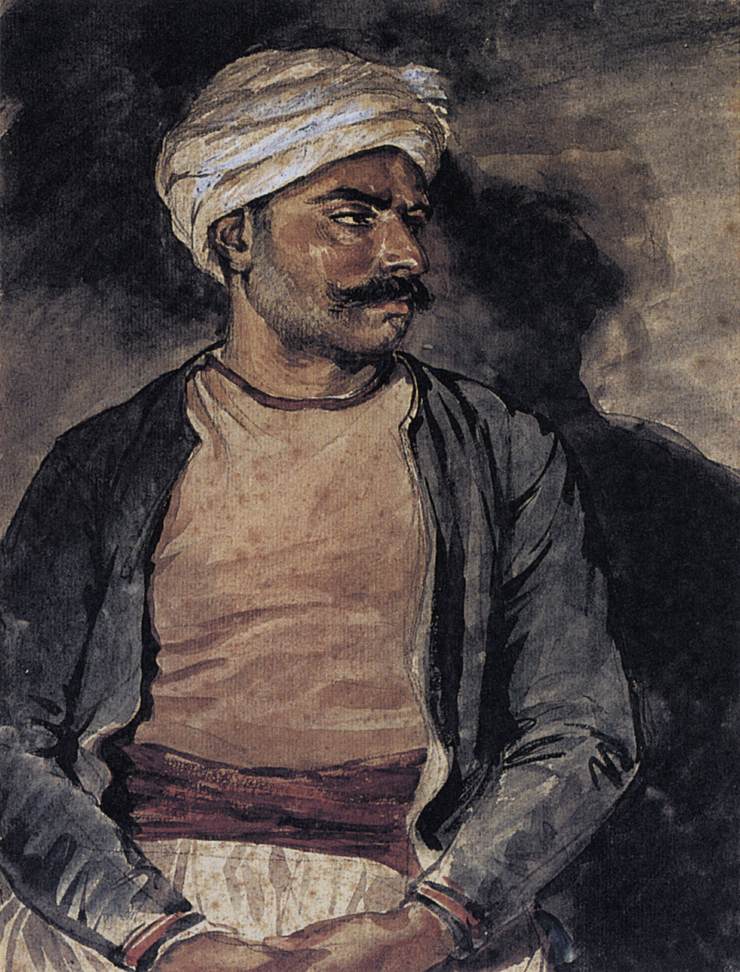 A Turk (Mustapha) by GÉRICAULT, Théodore