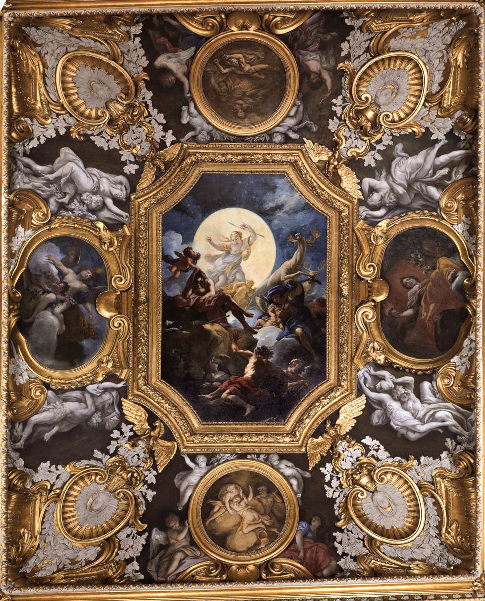 Ceiling decoration by SEITER, Daniel