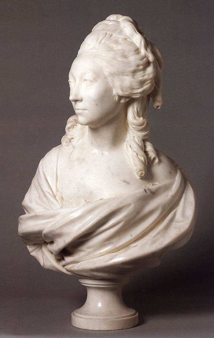 Madame de Sérilly by HOUDON, Jean-Antoine