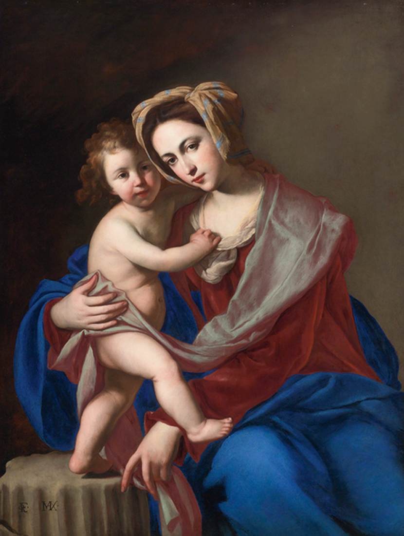 Virgin and Child by STANZIONE, Massimo