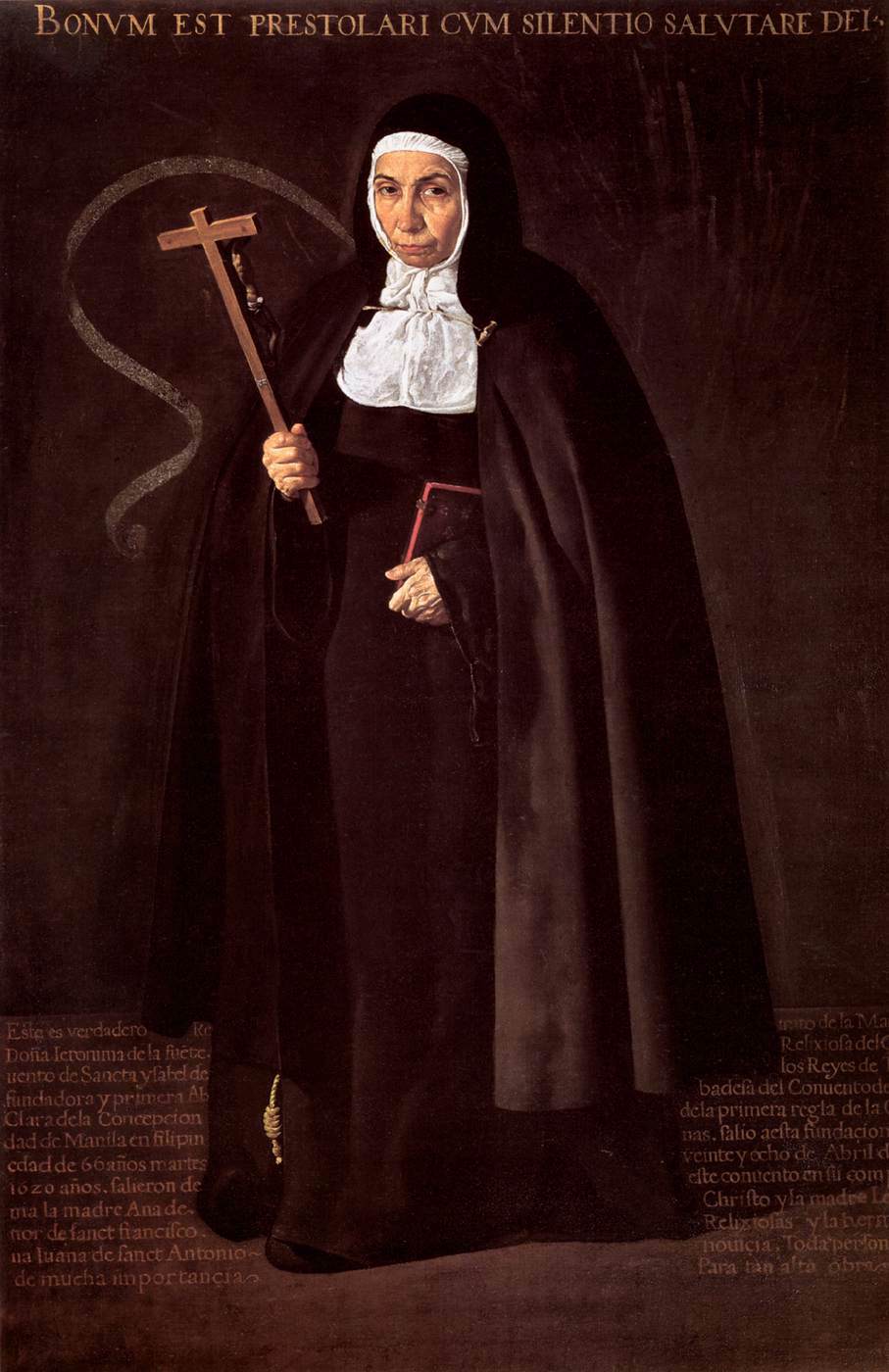 Abbess Jerónima de la Fuente by VELÁZQUEZ, Diego Rodriguez de Silva y