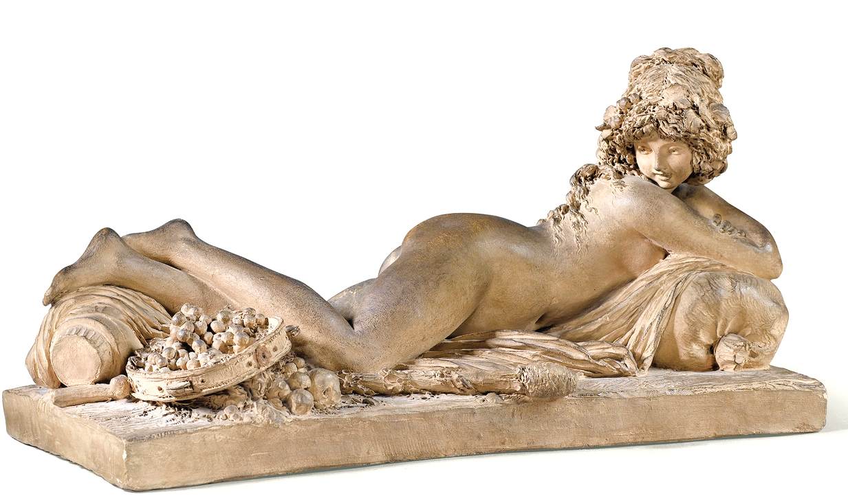 Reclining Nymph by