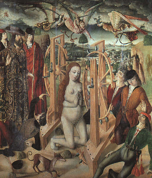 The Martyrdom of Saint Catherine by GALLEGO, Fernando