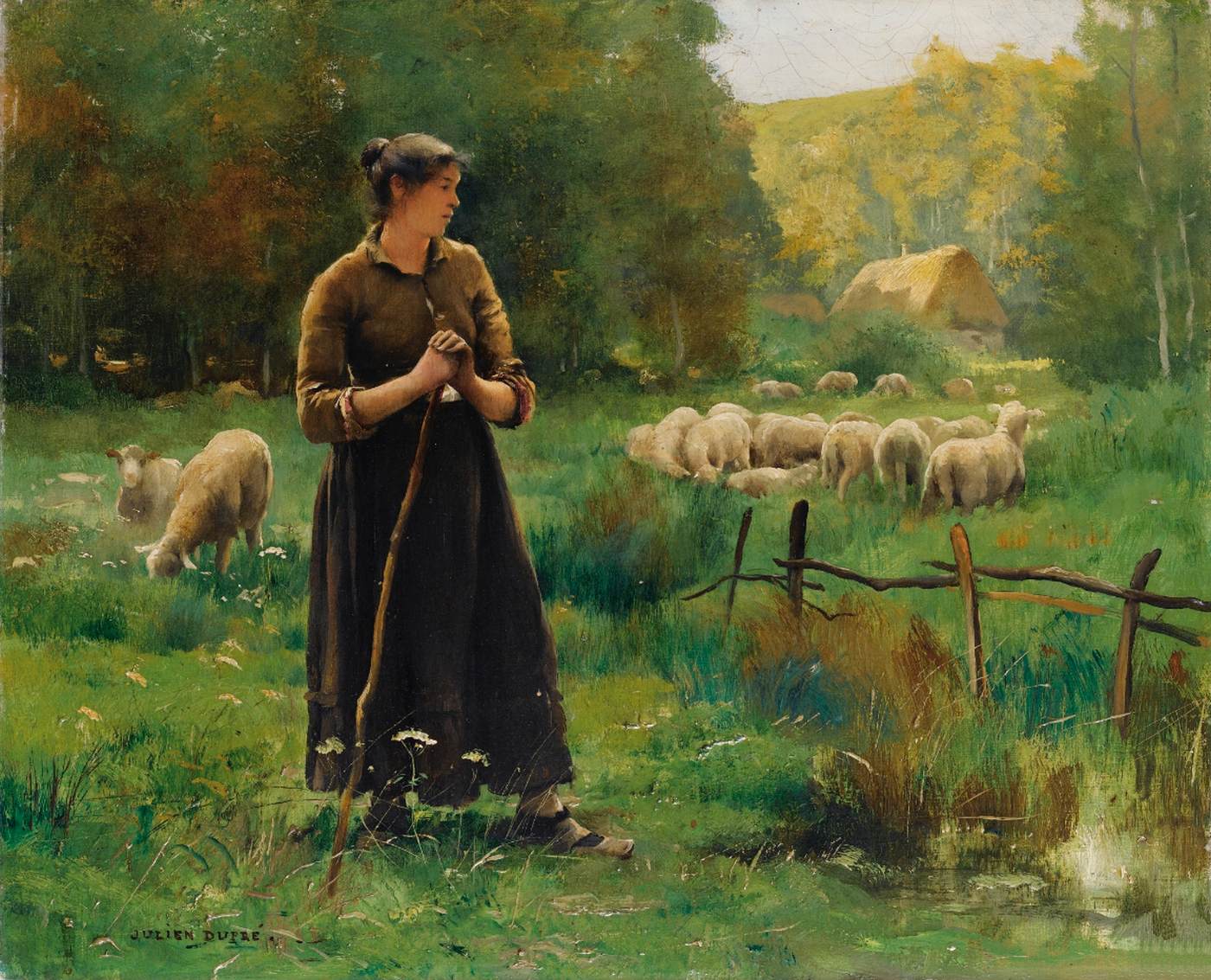 The Young Shepherdess by