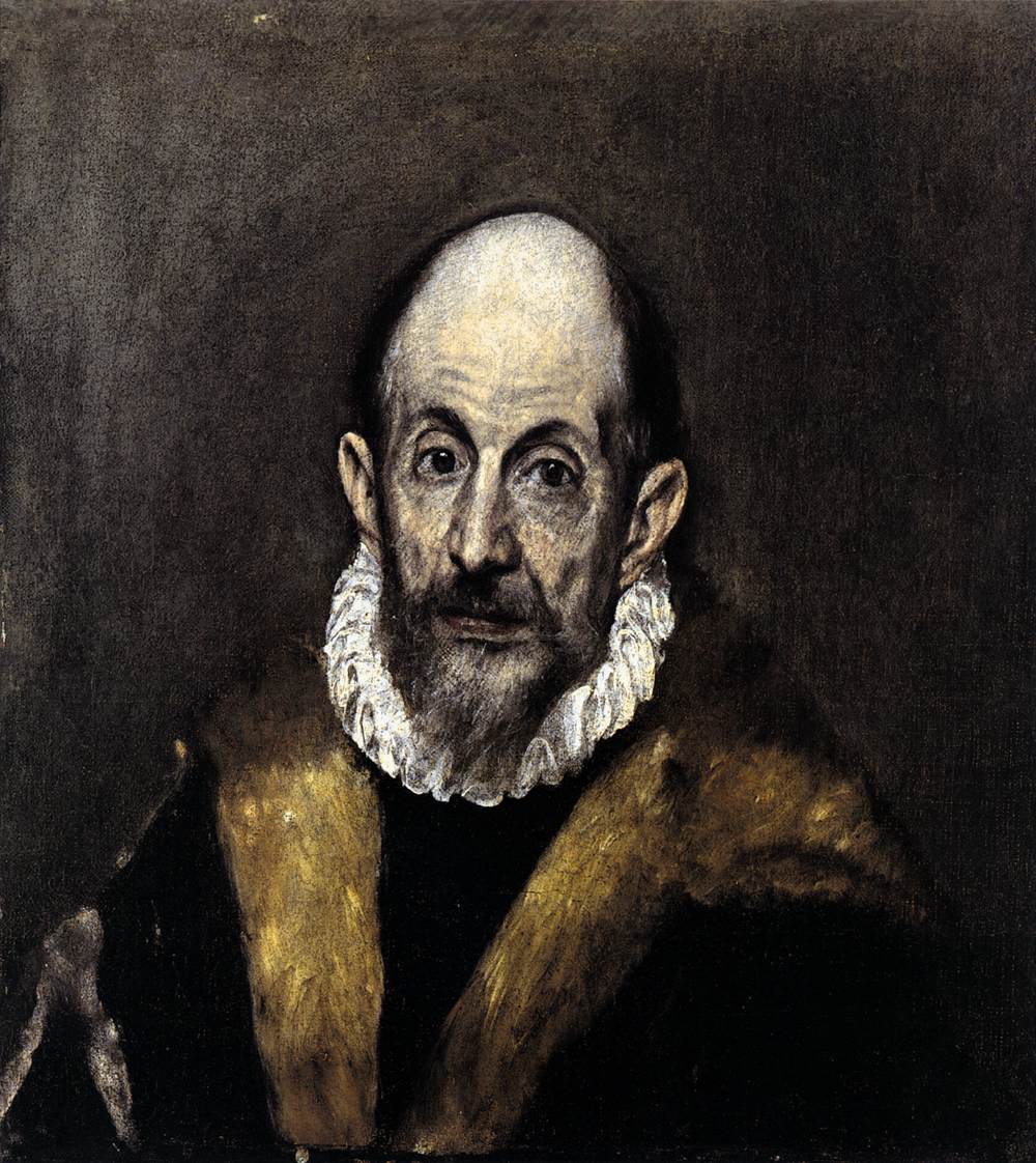 Portrait of a Man by GRECO, El