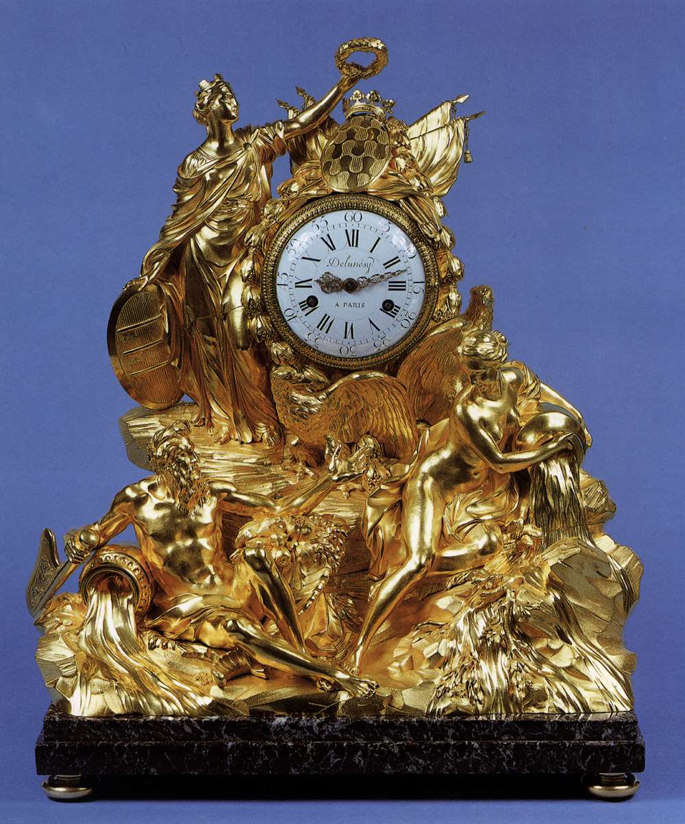 Mantel clock by GOUTHIÈRE, Pierre