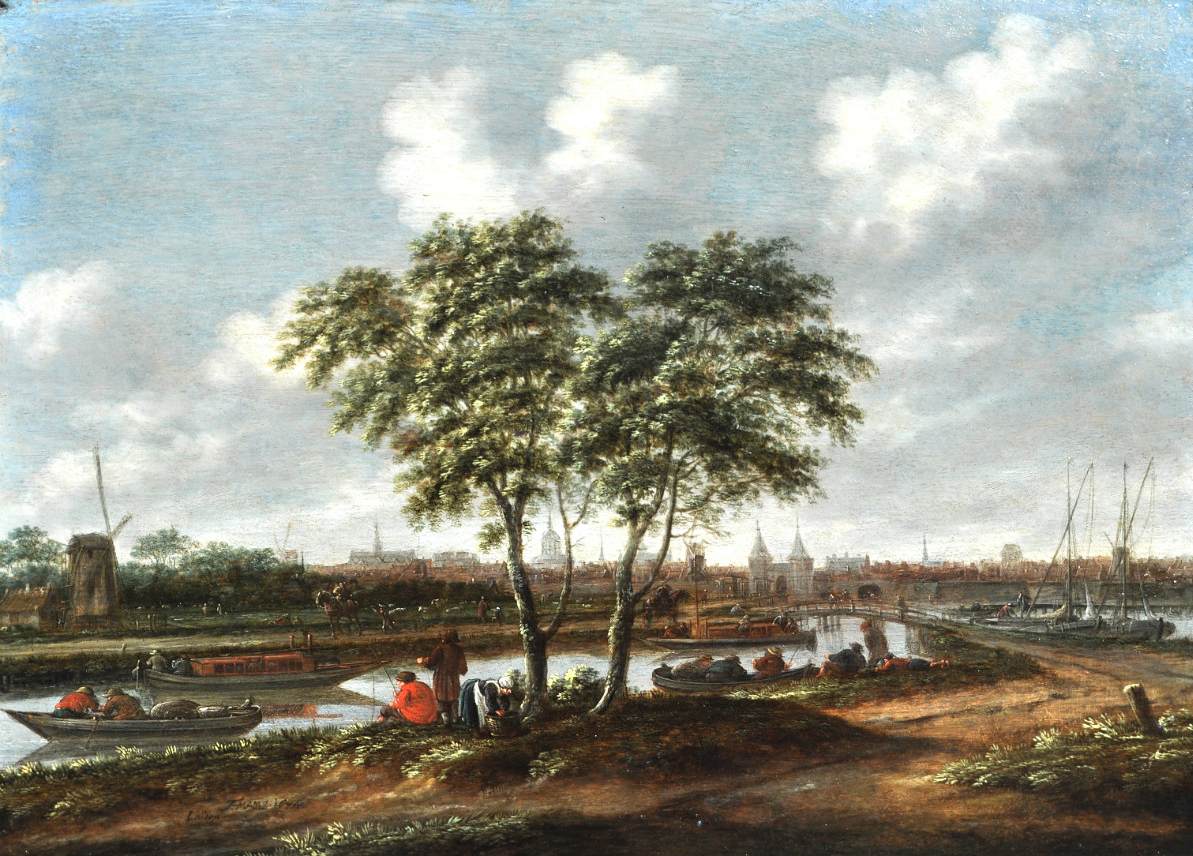 View of Leiden by HEEREMANS, Thomas