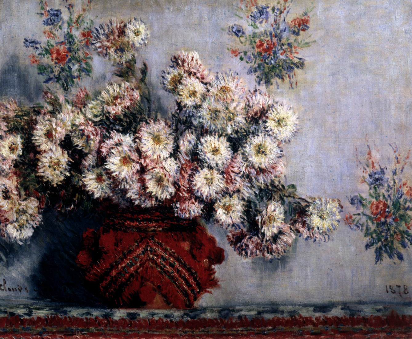 Chrysanthemums by MONET, Claude