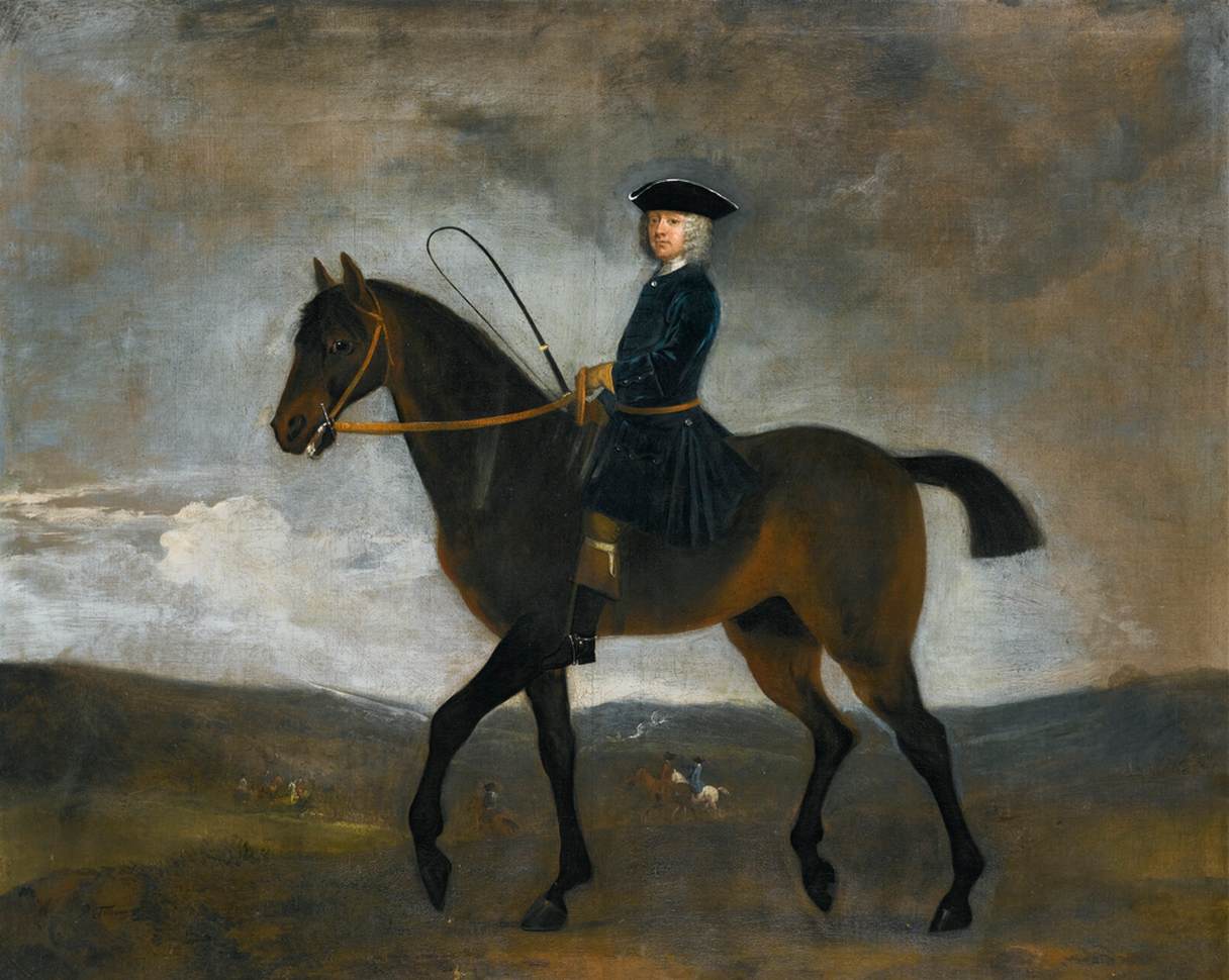 Portrait of a Gentleman on Horseback by