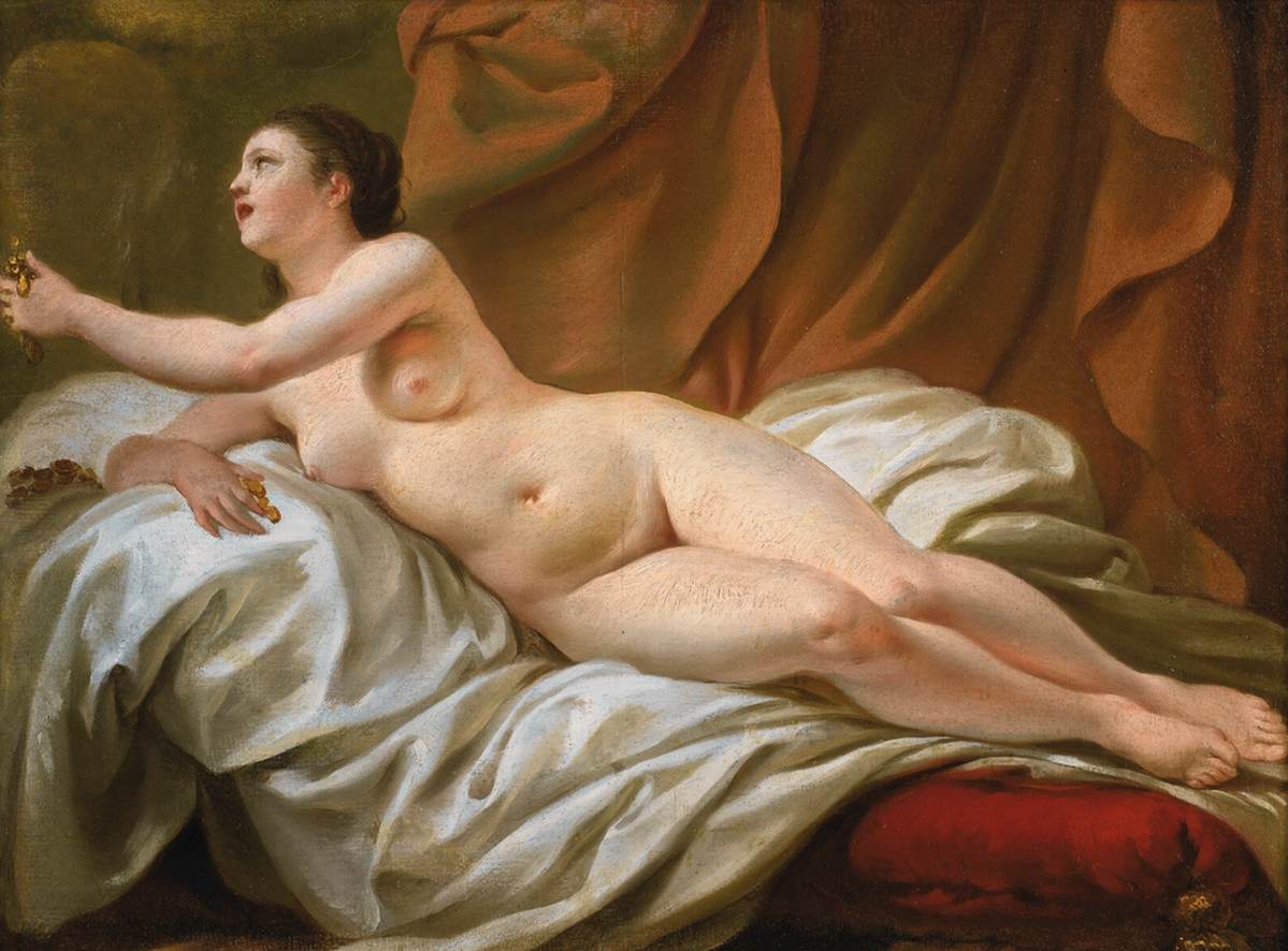 Danaë by PIERRE, Jean-Baptiste-Marie