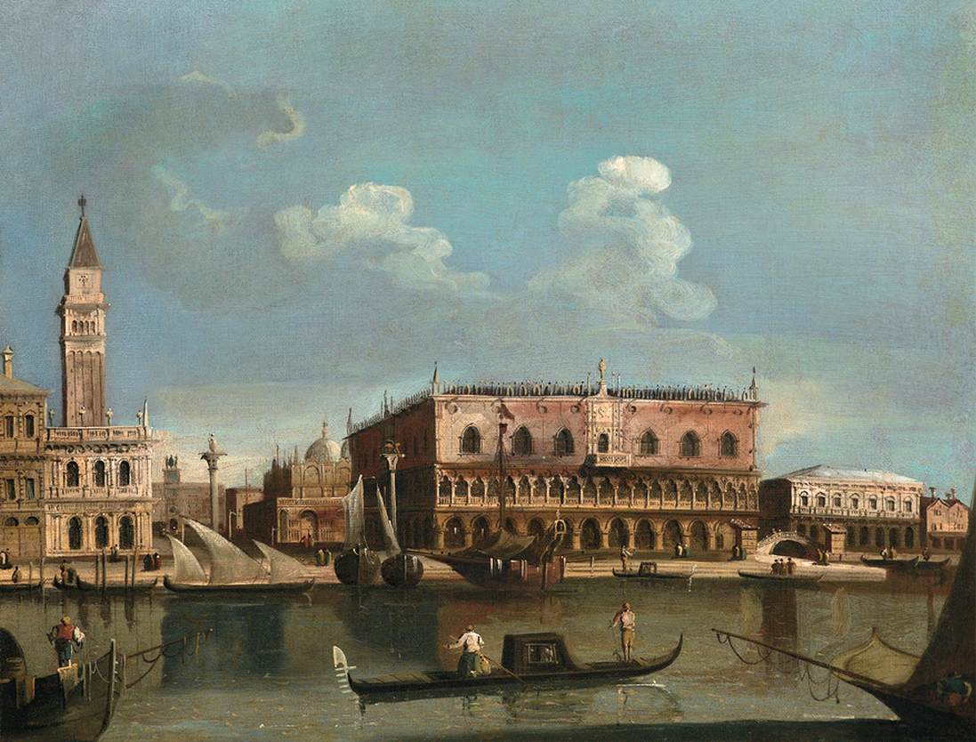 View of the Piazzetta from the Bacino di San Marco, Venice by TIRONI, Francesco