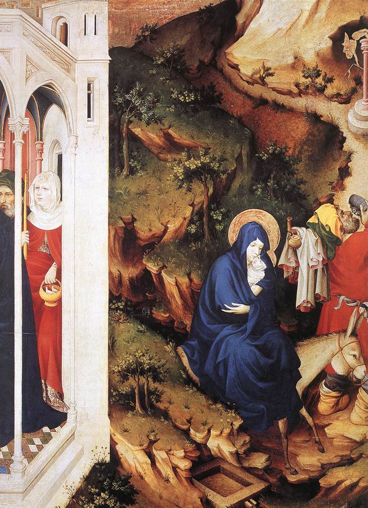 The Flight into Egypt by BROEDERLAM, Melchior