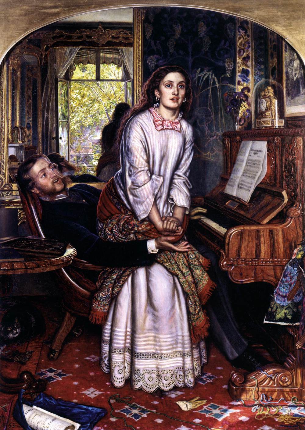 The Awakening Conscience by HUNT, William Holman