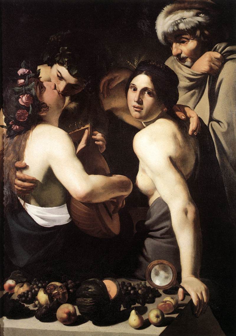 Allegory of the Four Seasons by MANFREDI, Bartolomeo