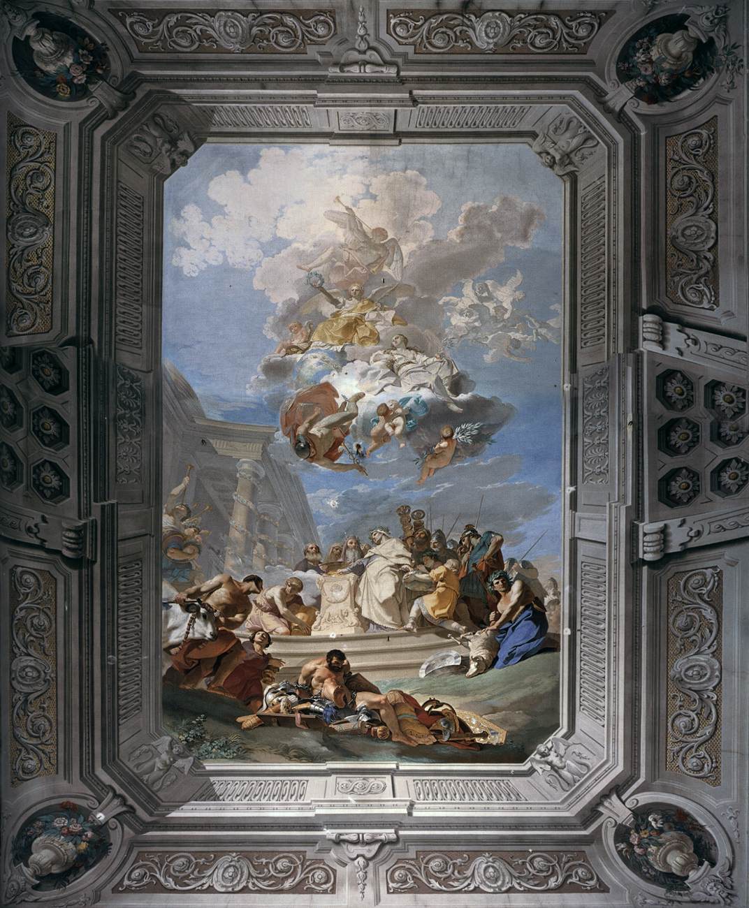 Ceiling decoration by