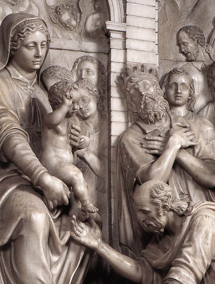 Adoration of the Magi (detail) by