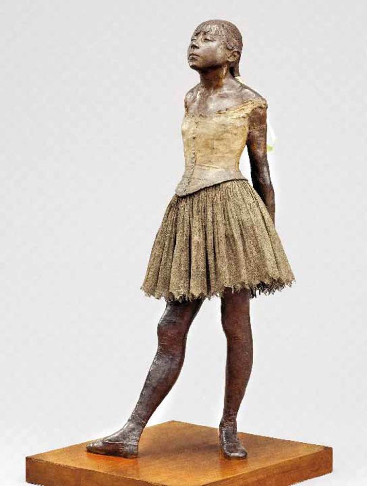 Little Fourteen-Year-Old Dancer by DEGAS, Edgar