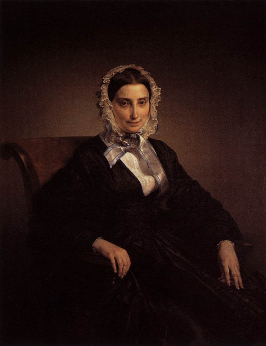 Portrait of Teresa Barri Stampa by HAYEZ, Francesco