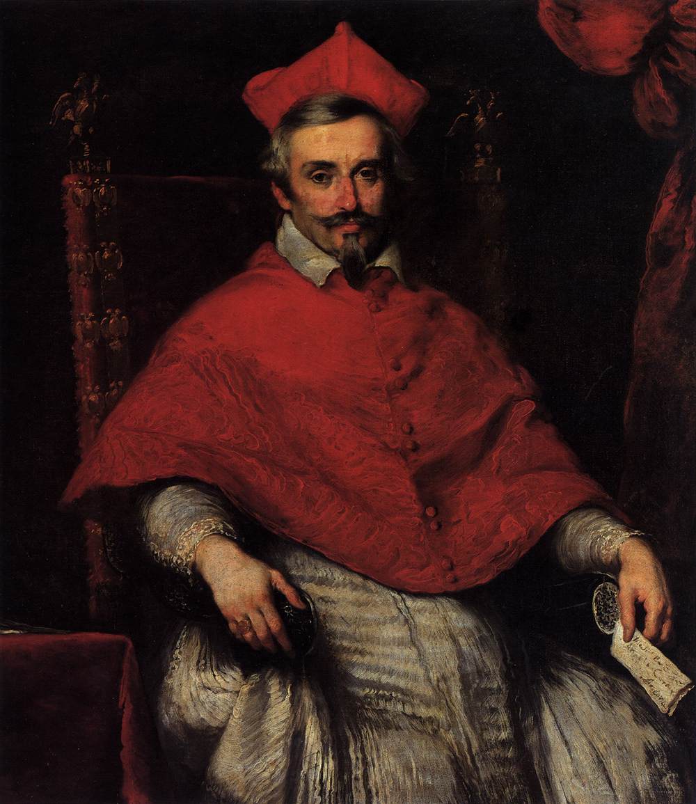 Portrait of Cardinal Federico Cornaro by STROZZI, Bernardo