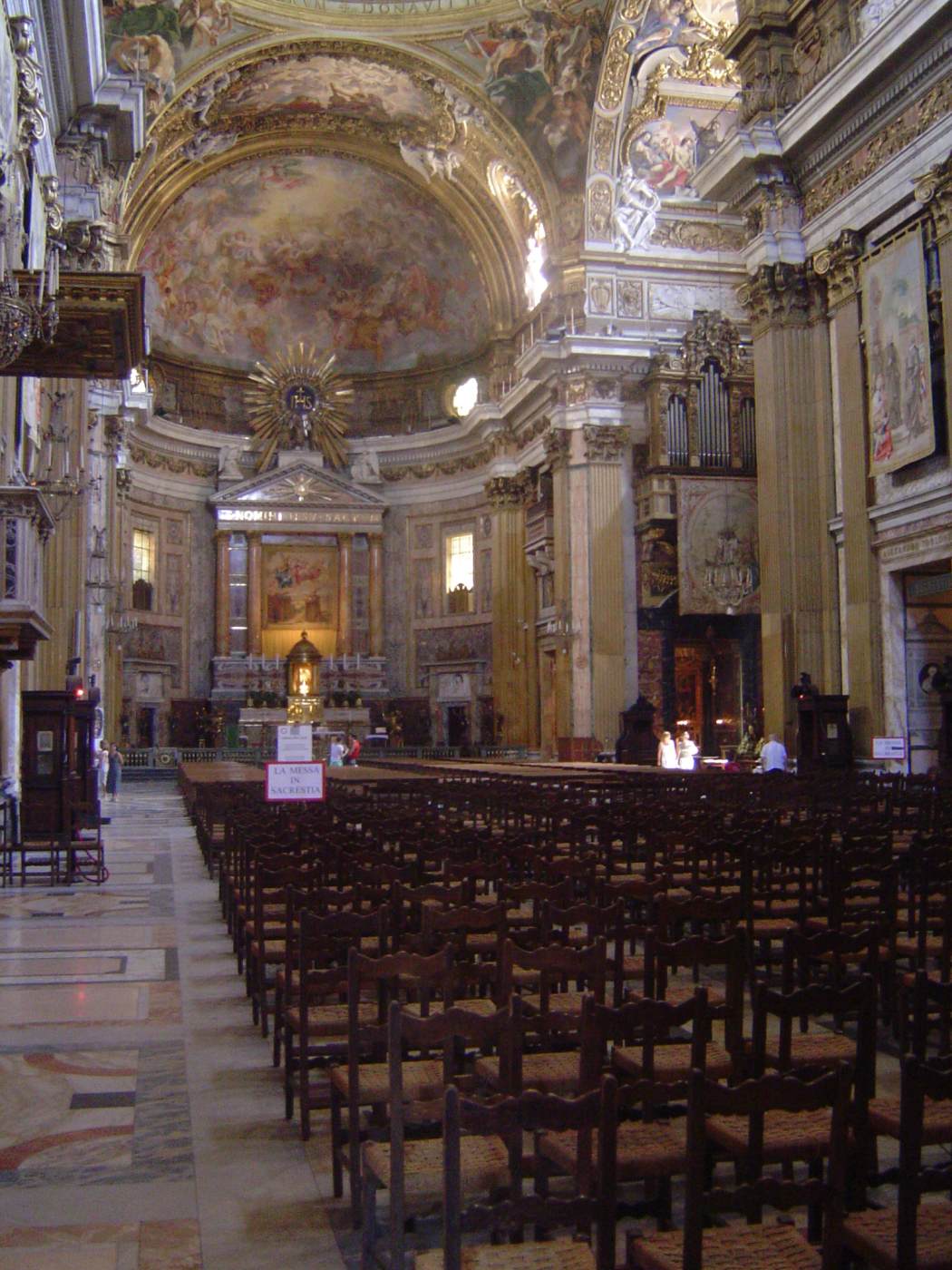 Interior view by