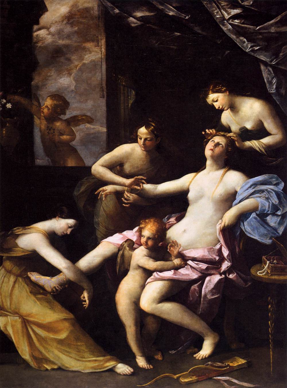 The Toilet of Venus by RENI, Guido